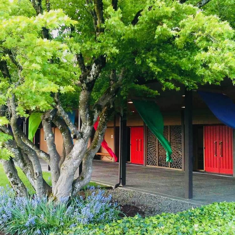 Art Photo-Spring Church Color